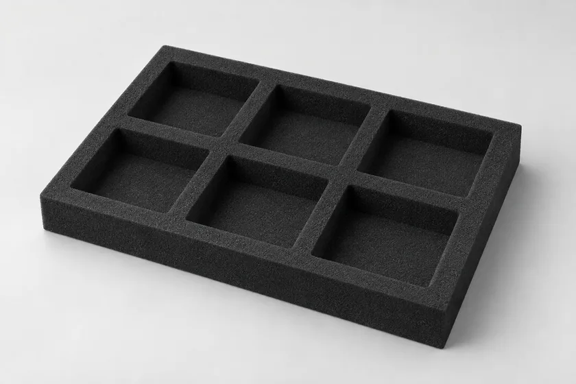 Shaped foam insert