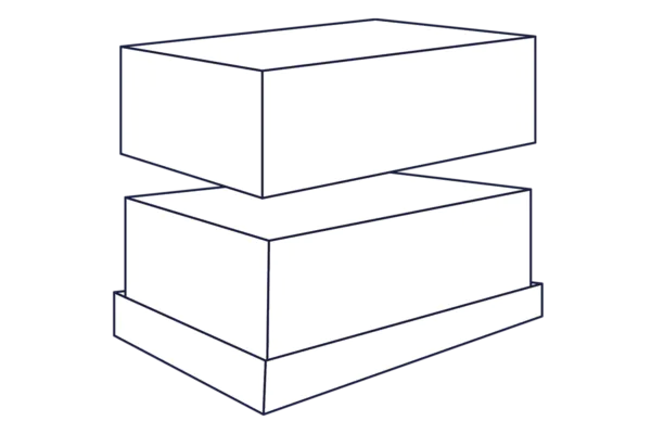 Three-piece box